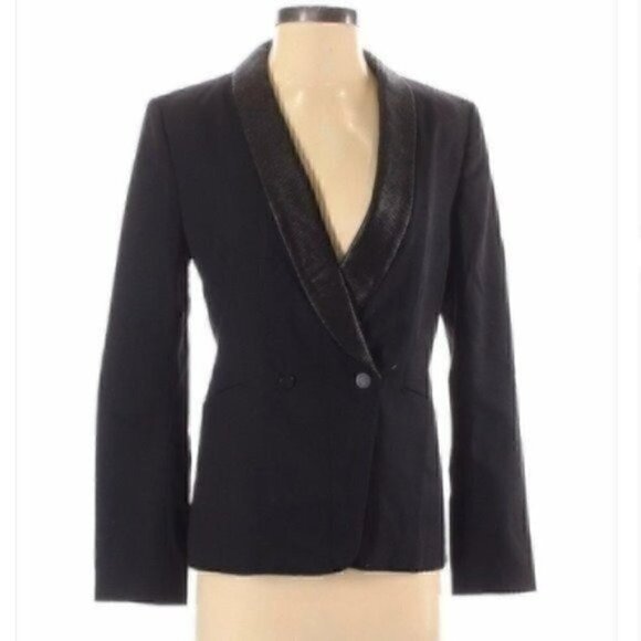 rag & bone Jackets & Blazers - Rag & Bone Wool Blazer Black